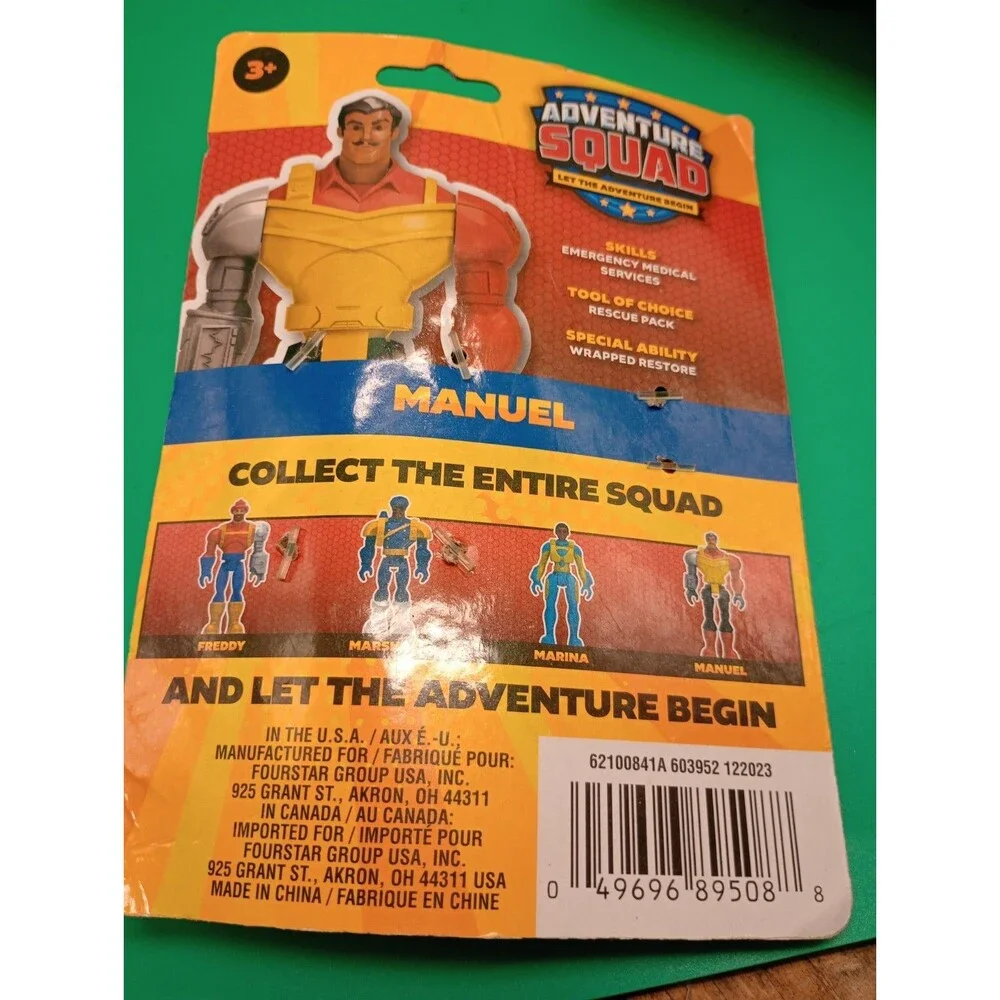 Adventure Squad Let Your Adventure Begin Action Figure Manuel And Marina 2 Pack